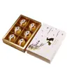 Caja de Empaque para Pastel de Luna Caja de Regalo Festival de Medio Otoño 6 Piezas 80g 50g Caja de Empaque para Pastel de Yema de Huevo Caja Snow Mei Niang Caja de Regalo