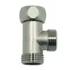 Conector de Latón al por Mayor 15/16" Estilo Americano 7/8" Estilo Europeo Estándar Nacional Boquilla Conector de Tres Vías para Cisterna de Inodoro