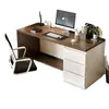 Escritorio de pared y mesa de computadora con cajones, mesa de estudio para sala de estar de uso doméstico dos en uno, escritorio para dormitorio, tocador