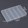 Caja de Almacenamiento de Plástico Transparente con Múltiples Compartimentos para Joyería Caja para Componentes Digitales y Accesorios Caja con Compartimentos de Clasificación Caja de Joyería DIY
