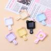 Plato de gato con lazo juego de comida caricatura diy accesorios para horquilla accesorios pegamento crema resina de alto sentido accesorios