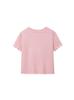 Exportación Transfronteriza Ropa de Mujer 2025 Verano Nuevo Estilo Estilo Fresco y Dulce Botón Metálico Decorativo Tejido Texturizado Top