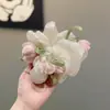 Goma para el pelo tipo scrunchie de tulipán, ambiente de primavera y verano, para mujer, nuevo estilo 2026, goma elástica de alta gama para coleta