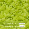 Paquete de Recarga de 264 Colores 1000 Piezas 2.6 mm Fusion Beads Tablero de Pines Set de Rompecabezas Beads para Planchar Serie Completa de 264 Colores