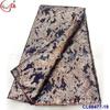 Tecido Jacquard Antigo Brocado com Bordado Dupla Face de Fio Dourado e Prateado Tecido de Renda Brocado Africano