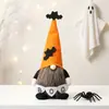Semanal nuevo diseño de lugar de Halloween accesorios enano muñeco sin rostro decoración de muñeco festival fantasma esencia de tierra muñeco
