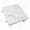Panel de aluminio perforado triangular transfronterizo, panel de aluminio hueco hiperbólico curvo, panel de aluminio de modelado decorativo para edificios de calles comerciales