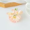Simulación de flor de trompeta, guirnalda de flores de jazmín, accesorios para coronas hechas a mano, horquillas para el pelo, tocados, arreglos florales, flores para bodas, pared.