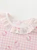 Nuevos pijamas de verano para niñas, top de manga de cinco cuartos y pantalones de nueve cuartos, ropa de estar dulce y linda de modal para niñas pequeñas