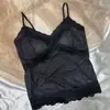 Camisola con Adorno de Encaje de Lunares Franceses de Principios de Otoño para Mujer con Copas Acolchadas Cuello en V Capa Interior Ropa Exterior Push-up Espalda Hermosa Lencería