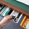 Caja de Cajón Bajo Mesa Ajustable Fuerte Sin Costuras Caja de Almacenamiento de Escritorio para Oficina Cajón Pequeño Oculto Almacenamiento