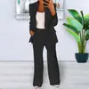 Primavera y Otoño 2026 Estilo Nuevo Moda Europea y Americana Color Sólido Ajuste Delgado Cárdigan Chaqueta Traje de Temperamento Conjunto de Traje para Mujer