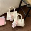 Bolso de Mano Simple Estilo Coreano para Mujer 2026 Verano Nueva Moda Color Sólido Bolso de Hombro Diseño de Nicho Bolso Cruzado para Mujer