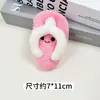 Pingente de Boneca de Pelúcia Chaveiro de Bolsa Design de Chinelo Com Som Mercado Noturno Pequeno Presente Barraca de Rua Boneca Atacado