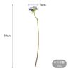 Decoración de interiores para el hogar, simulación de flores falsas, diseño floral de terciopelo único, simulación de lirio del Sagrado Corazón, ciruela Nestlé