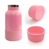 Capa de Silicone para Copo de Grau Alimentício, Base de Aço Inoxidável Resistente a Altas Temperaturas para Copo Térmico, Universal 32Oz-40Oz para Garrafa Térmica, Anti-Escaldante