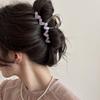Verão Love Grab Clip Female Shark Clip Grande Hairpin Back Head Clip Headwear Acessórios para o cabelo Advanced Sense Hairpin Hair Grab