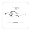 Al por mayor Rs8233 Ultraligero Moderno Casual Semi-Titanio Versátil Montura para Cejas Súper Elástica y Cómoda Patillas No Se Desvanecen Fácilmente