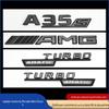 Adequado para Placas de Carro Mercedes-Benz A180A200L Placas de Número Traseiras A250A220D Tração nas Quatro Rodas Letras Modificadas Amg