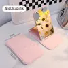 Espelho Pequeno para Levar com Você, Simples de Segurar para Quarto de Dormitório, Mesa, Super Mini Portátil Estudante Dobrável Espelho de Maquiagem