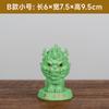 Nuevo juguete de regalo de estilo chino de piedra Taishan Gangdang, decoración de escritorio para el hogar, adornos de la suerte de tamaño pequeño, adornos creativos de danza del león.