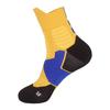 Meias de Basquete Respiráveis Antiderrapantes de Meia Panturrilha Personalizadas para Crianças e Adultos Combinação de Cores Meias Esportivas Simples Equipamento de Treino Profissional Atacado