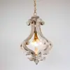 Lustre Retrô de Madeira Maciça Estilo Country Americano, Iluminação de Janela, Lâmpada para Balcão de Bar Restaurante, Iluminação Criativa e Única para Escadas Quarto