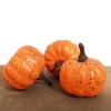 12 piezas adornos de calabaza pequeña de simulación calabaza de Halloween decoraciones de Navidad artesanías de frutas y verduras de simulación pose