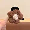 Atmósfera de Otoño e Invierno Pinza para el Cabello de Tamaño Mediano Elegante Versátil para la Parte Posterior de la Cabeza Recogido Pinza de Tiburón Alta Apariencia Pinza de Garra de Felpa Accesorios para el Cabello