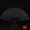 Directo de Fábrica Ventilador de Baile Blanco de 10 pulgadas para Inscripción Doble Cara Tela de Seda Ventilador Plegable Ventilador de Pintura Caligráfica China