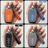 Funda para Llave de Toyota Camry Hebilla para Corolla Carcasa para Levin RAV4 Cubierta de Carcasa Metálica de Silicona para Avalon Hebilla