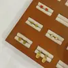 Clavos de Hueso de Oreja de Acero de Titanio, de Rosca, Clavos de Hueso de Oreja de Celebridad de Internet, No se Desvanecen, No es Necesario Quitar al Bañarse y Dormir, Clavos de Oreja Piercing Listos de Fábrica