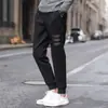 Calças masculinas 2024 Calças casuais esportivas de verão Calças masculinas na moda novo estilo coreano Calças Haren Slim-fit Calças finas respiráveis