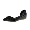 Zapatos planos de hebilla cuadrada para mujer, zapatos de un solo color poco profundos de nuevo estilo con recortes laterales, adecuados para ir al trabajo y para uso casual, decorativos, 2026 punta fina, estilo francés de primavera y otoño, versátiles