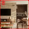 Panel Decorativo de Piel de Piedra PU Imitación Piedra Caliza Mármol Ligero Piedra Artificial Imitación Piedra Cultivada Pared de Fondo de Piel de Piedra PU