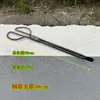 Pinça de Fogo Espessa Pinça de Carvão em Favo de Mel Pinça de Lixo Pinça de Carvão para Churrasqueira Pinça de Lixo de Cabeça Plana Ferramenta de Pegar Pinça de Fogo Antiga