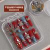 Acessórios de manicure Xiuhe unha de casamento estilo chinês fênix coroa Xiaxiao peça de cobre Dia dos Namorados festivo noiva manicure acessórios atacado