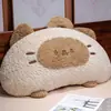 Cojín de Tatami para Cabecera de Dormitorio Grueso de Invierno Dibujos Animados Cojín de Respaldo Grande para Silla de Oficina Soporte Lumbar Cojín Mágico