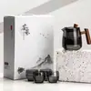 Taza de té con separación de agua, té de kung fu, tetera de vidrio espesado, tetera grande para el hogar, resistente a altas temperaturas, venta al por mayor
