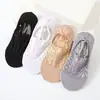 Meias de Pérola de Corte Baixo de Verão para Mulheres Renda Absorventes de Suor Alto Valor Versátil Coberturas de Meia Invisíveis Meias para Esportes ao Ar Livre