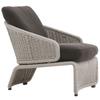 Rattan Asiático Nórdico Sofá de Rattan para Exterior Combinação de Móveis de Rattan para Varanda de Jardim de Pátio de Villa ao Ar Livre Designer