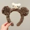 Diadema versátil y peculiar para otoño e invierno para mujer, diseño de corona alta para hacer que la cara parezca más pequeña, elegante y atractiva, accesorio para el cabello dulce y moderno