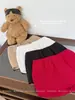 En Stock Envío Directo Falda Media de Algodón Puro y Lino, Adelgazante Engrosada de Lino Versátil Forro Anti-Exposición Falda Corta para Mujer Verano
