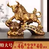 Touro Touro Atrator de Riqueza Touro Feng Shui Ornamento Entrada Auspicioso Objeto Escritório Sala de Estar Armário de Vinho Presente