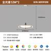 Estilo de Lujo Ligero Italiano Normcore Cristal Alto Gama Comedor Dormitorio Araña 2025 Nuevo Atmosférico Estudio Lámpara de Techo
