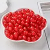Corazón de Azúcar Hermoso Dorado Brillo Fino Resina Cuentas Redondas Cuentas Sueltas Pulsera DIY Hecha a Mano Material para Pulsera Accesorios de Bisutería