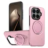 Atacado Transfronteiriço Adequado para Capa de Celular com Sensação de Pele para Xiaomi 15t Pro com Suporte Magnético Rotativo de 360 Graus Poco X7