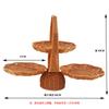 Cesto de Frutas Cesto de Armazenamento Dobrável Cesto de Armazenamento de Rattan Sintético Cesto Pequeno para Sala de Estar Cesto para Frutas Cesto para Dispositivos Cesto Tecido Rattan