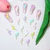 Flor Artificial Nueva Tulipán Uñas Arte Joyería Resina Estéreo Portátil Accesorios para Uñas Ins Pequeños Accesorios DIY