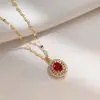 Collar para Mujer, Nuevo Colgante de Amor Transfronterizo de Moda, Diseño Nicho, Collar de Cadena para Clavícula Simple y Versátil
